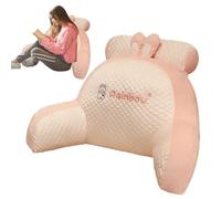 Cuscino da letto morbido con braccia - Cuscino e riposo per il supporto della schiena | Grande cuscino di supporto ergonomico mentre si rilassano i giochi guardando la TV, Lu