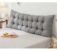 Cuscino da Lettura , 60/80/100/120/150/180/200cm Schienale Testata Letto Divano ,grande Rettangolare Cuscino Schienale , Premium Cuscino Lettura Testiera ,Lavabile Cuscino da Parete ( Color : #4 , Siz