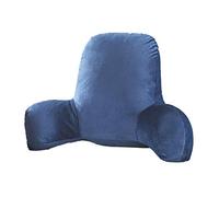 Cuscino da Lettura con Supporto Lombare,Comodo Schienale Cuscino con Braccioli per Letto, Divano, Guardare la TV,Cuscino di Supporto in Velluto a Coste per Seduta,A Forma di T D 58X40X25CM