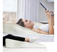 Cuscino da Lettura, Cuscino Antireflusso in Memory e Gommapiuma Made in Italy