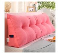 Cuscino da lettura di lusso per letto e divano, cuscino di supporto per schienale lombare, cuscino a cuneo in velluto a coste (200 x 50 x 20 cm) comfort e stile