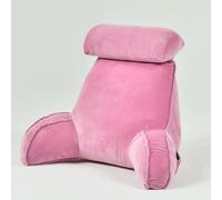 Cuscino da Lettura per Letto, Comodo Cuscino da coccolare con Supporto per Il Collo, Schienale, braccioli, poggiapiedi, per Divano, Pavimento, Relax, Guardare la TV (Rosa Chiaro 75