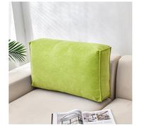Cuscino da lettura verde smeraldo, cuscino di supporto lombare, cuscino per lo schienale del divano, con fodera rimovibile, cuscino di ricambio per il massimo comfort