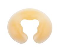 Cuscino da massaggio rotondo 650 g a forma di U Soft Silicon Spa Spa Gel Pad Face Relax Body Massage Culla Cuscino Salon SPA Massage Pad giallo