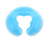 Cuscino da massaggio rotondo 650 g a forma di U Soft Silicon Spa Spa Gel Pad Face Relax Body Massage Culla Cuscino Salon SPA Massage Pad blu