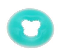 Cuscino da massaggio rotondo Antiscivolo Soft SPA Massaggio Viso in silicone Relax Cuscino per culla Rinforzi Cuscino Cuscino per gel per la cura della bellezza Massaggio Cuscino antirughe verde