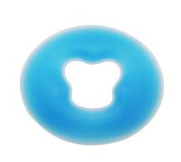 Cuscino da massaggio rotondo Antiscivolo Soft SPA Massaggio Viso in silicone Relax Cuscino per culla Rinforzi Cuscino Cuscino per gel per la cura della bellezza Massaggio Cuscino antirughe blu