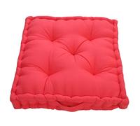Cuscino da pavimento Futon colore rosso 60x60 cm Rosso