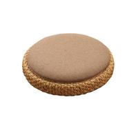 Cuscino da pavimento in tatami giapponese, cuscino rotondo fatto a mano, decorativo for la casa, for soggiorno, ufficio, sala da tè, ristorante, appartamento, balcone(Brown)