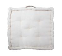 Cuscino da pavimento lino 45x45x10 cm Lino
