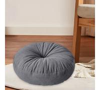 Cuscino da pavimento rotondo, cuscino da seduta, grande e spesso, per sedia,