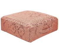 Cuscino da pavimento SHASA Rosso chiaro Cotone