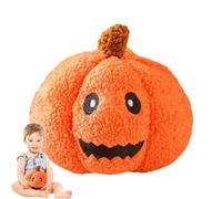 Cuscino Da Peluche Di Zucca - Cuscino Per Lancio Decorativo Di Halloween 3d Per Decorazioni Per La Casa Di Divano | Cuscino Morbido Per La Fattoria, Peluche Giocattolo Cigolante, Accento Autunnale Car