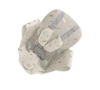 Cuscino da seduta per bambini con stampa di stelle e luna, con imbracatura a cinque punti, per avventure all'aria aperta, passeggini, passeggini, cinture di sicurezza