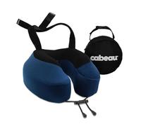 Cuscino da viaggio Cabeau Evolution S3 - Si aggancia al sedile dell'aereo - Assicura che la testa non cada in avanti - Rilassati con soffice memory foam - Tessuto ad asciugatura rapida ti mantiene