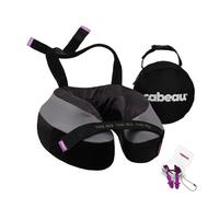 Cuscino da viaggio Cabeau The Neck's Evolution TNE S3 in memory foam per aereo - Cuscino da viaggio con cinghie di fissaggio - Supporto a 360 gra