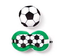 Cuscino da Viaggio con Maschera Relaxeazzz - Palla da Calcio