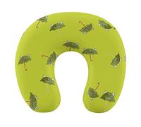 Cuscino da viaggio con supporto per il collo, cuscino per il volo in auto super morbido per il riposo, cuscino per il collo a forma di U con stampa 3D in memory foam per viaggi all'aperto a casa, comp