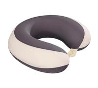 Cuscino da viaggio | Cuscino cervicale a forma di U per viaggi, supporto ergonomico per la testa con cuscino traspirante in seta fredda per giornate calde viaggi su strada