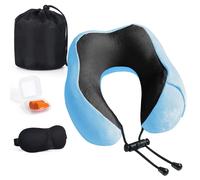 Cuscino da Viaggio Cuscino Collo Memory Foam Cuscino Cervicale da Viaggio