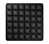 Cuscino da Viaggio Gonfiabile, Cuscino Comfort per Cella d'Aria 3D per alleviare la Pressione Portatile, Tappetino da Seduta ad Aria Pieghevole per Dolore al Coccige Seggiolino Auto black