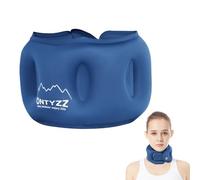 Cuscino da Viaggio Gonfiabile Cuscino per il Collo Morbido Cuscino per Pisolino Ultraleggero Cuscino Cervicale Completo a 360 Collo Supporto Cuscino per Aereo Treno Auto Ufficio Casa Dormire Riposo
