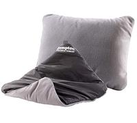 Cuscino da viaggio gonfiabile reversibile 37 x 28 cm nero/grigio
