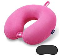 Cuscino da viaggio in memory foam comodo cuscino cervicale da viaggio, forma a U, supporta collo e testa per alleviare la stanchezza, cuscino cervicale portatile, adatto per aerei, treni, auto a guida