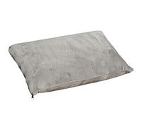Cuscino da Viaggio in Schiuma di Gel, Cuscino per Piscina, Cuscino Bambini 30 x 20 x 5 cm Memory Foam Cuscino da Spiaggia Cuscino Viaggio Cuscino da Piscina con Rivestimento in Velour Grigio Morbido