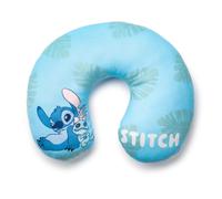 Cuscino da viaggio per bambini Jay Franco Disney Stitch - Supporto in morbido poliestere per auto, aereo e viaggi su strada - Grazioso design di