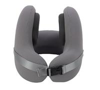 Cuscino da viaggio per il collo, cuffie antirumore, in memory foam, a forma di U, per il relax in viaggio in aereo
