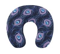 Cuscino da viaggio per supporto collo, cuscino da volo per auto super morbido per il riposo, memory foam Decor con stampa 3D Cuscino per collo a forma di U per viaggi in casa all'aperto, compatibile c