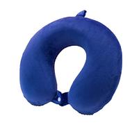 Cuscino da viaggio perfetto per home use,Cuscino a forma di U, cuscino per aereo da viaggio, comodo cuscino per la pausa pranzo, viaggio di guida, cuscino per il collo-blu