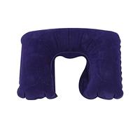 Cuscino da viaggio portatile, leggero e gonfiabile a forma di U per il collo, morbido poggiatesta ad aria.