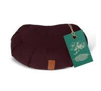 Cuscino da yoga tondo classico con cerniera / dimensioni: ca. 42 x 15 cm / cuscino da meditazione riempito con pula di farro di agricoltura biologica (kbA) - ideale come cuscino zafu / cuscino rondo / supporto per lo yoga e la meditazione / tessuto lavabile in lavatrice, prodotto 100% naturale. Postura comoda e rivestimento morbido per lunghe meditazioni. Disponibile in vari toni di colore e fantasie.