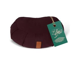 Cuscino da yoga tondo classico con cerniera / dimensioni: ca. 42 x 15 cm / cuscino da meditazione riempito con pula di farro di agricoltura biologica (kbA) - ideale come cuscino zafu / cuscino rondo / supporto per lo yoga e la meditazione / tessuto lavabile in lavatrice, prodotto 100% naturale. Postura comoda e rivestimento morbido per lunghe meditazioni. Disponibile in vari toni di colore e fantasie.