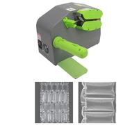 Cuscino d'aria macchina per cuscino d'aria gonfiatore per sacco a colonna d'aria riempimento automatico sacchetto per cuscino d'aria macchina per sacchetti a bolle di film a bolle d'aria