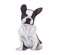 Cuscino Decorativo A Forma Di Boston Terrier