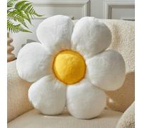 Cuscino decorativo a forma di fiore di margherita rosa, morbido e floreale, ideale per divano, letto, camera da letto e soggiorno, regalo perfetto per la festa della mamma 40*40,50*50,30*30Poliestere