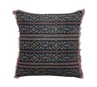 Cuscino decorativo motivo floreale velluto 45x45 cm multicolore Ruta