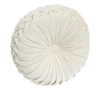 Cuscino decorativo rotondo velluto cm 35 arredo divano sedia letto colori vari