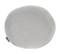 Cuscino decorativo tondo in tessuto bou rigio 30 x 30 cm Salvia
