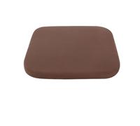 Cuscino del sedile di supporto for cuscino for divano in memory foam | Misure multiple multicolori for divano, sedia da ufficio, auto, seduta lunga: supporto lombare(Brown,40x40x3.5cm)