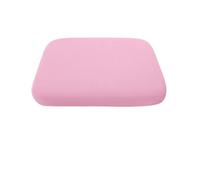 Cuscino del sedile di supporto for cuscino for divano in memory foam | Misure multiple multicolori for divano, sedia da ufficio, auto, seduta lunga: supporto lombare(Pink,40x40x3.5cm)