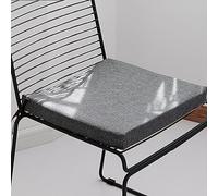 Cuscino del sedile in lattice naturale, lino traspirante Soft Comfort Cuscino per sedia rimovibile antiscivolo per soggiorno Sala da pranzo Terrazza Giardino Ufficio ( Color : F , Dimensione : 45 x 45