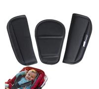 Cuscino di Autositzgurt, cinghie di sostituzione dei sedili per auto -3 pezzi di cinghie per sedili per auto spalline, cuscinetti di copertura della cintura di sicurezza universali, non slitta