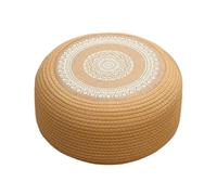 Cuscino di meditazione | Cuscino yoga fatto a mano | Cuscino da pavimento traspirante | Cuscino di tatami rotondo per esterno yoga soggiorno sala da tè