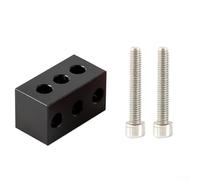 Cuscino di montaggio per telescopio astronomico con supporto da 36/50 mm per supporti equatoriali e ambiti guida (36 mm nero)