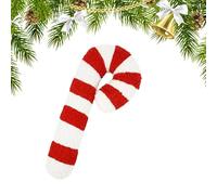 Cuscino di Natale, a forma di canna di Natale, morbido per la pelle, cuscini di sostegno a forma di canna | per il soggiorno, il dormitorio, l'appartamento, l'angolo , la camera dei bambini,