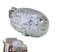 Cuscino di peluche con sigillo - Morbido peluche | Giocattolo realistico | Cuscino in cotone PP, dimensioni 30 cm, design morbido e pieno per coccole, pisolini, uso sul divano, viaggi
